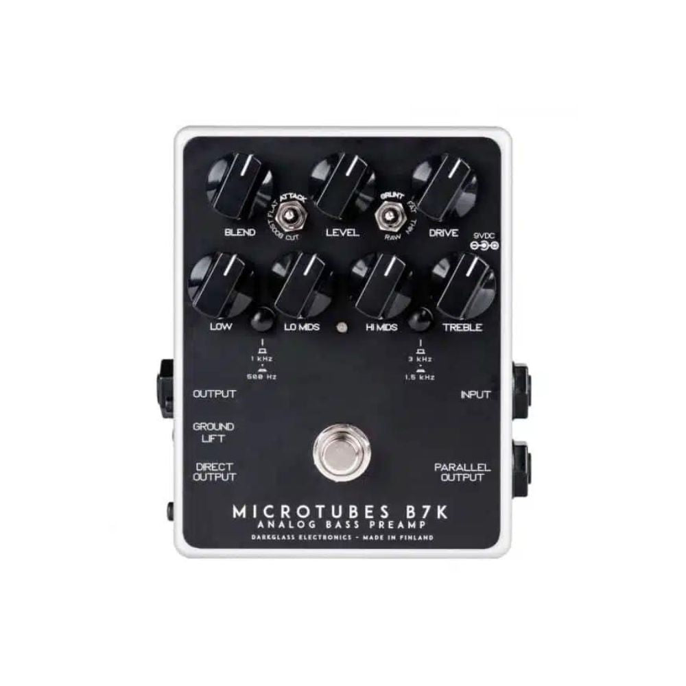 Darkglass Electronics Microtubes B7K v2 Analog Bass Preamp Overdrive Pedal