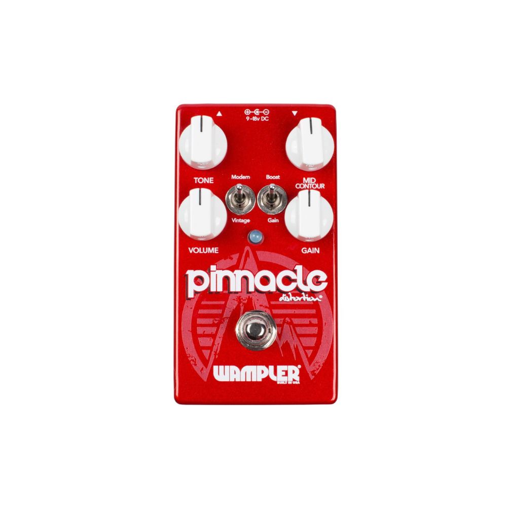 Wampler Pinnacle Standard Distortion Pedal Front