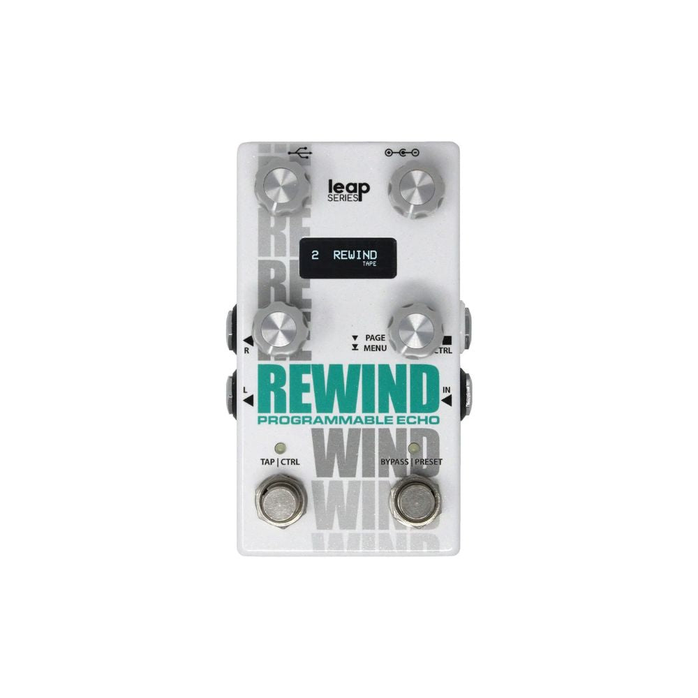 Alexander Pedals Rewind Programmable Delay Pedal Front
