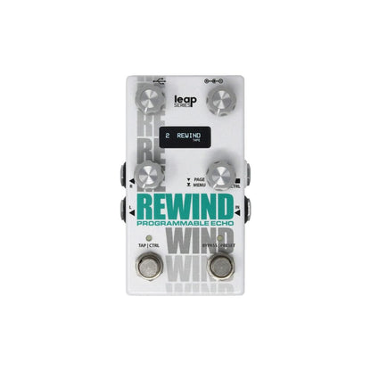 Alexander Pedals Rewind Programmable Delay Pedal Front