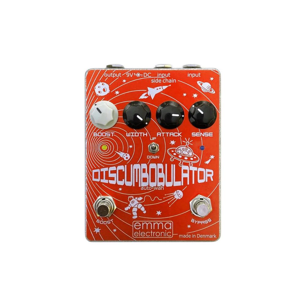 Emma Electronic DiscumBOBulator V3 Auto Wah Filter Pedal Front