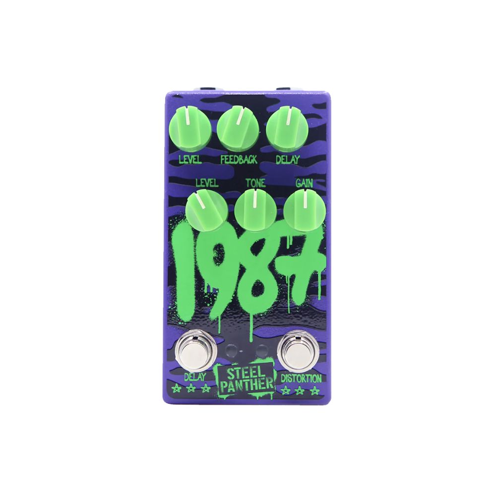Allpedal Steel Panther Distortion/Delay Pedal