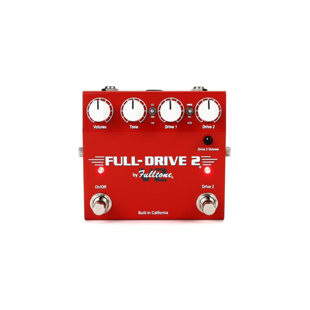 Fulltone Full-Drive2 v2 Overdrive Pedal Front