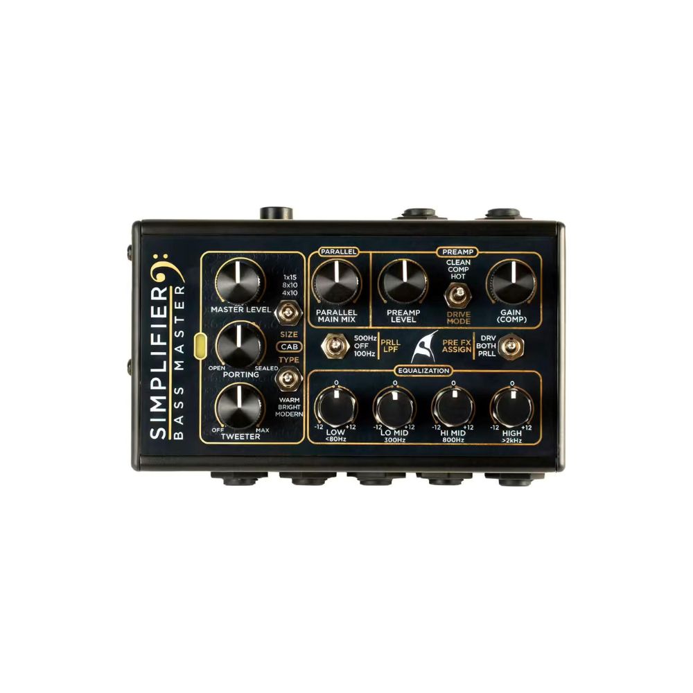 DSM &amp; Humboldt Simplifier Bass Master Pre Amps Front