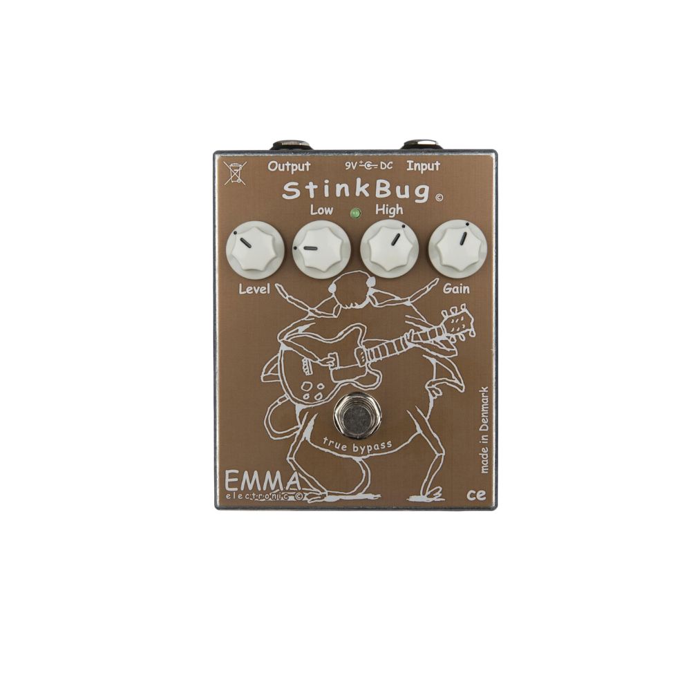 Emma Electronic StinkBug Overdrive Pedal Front