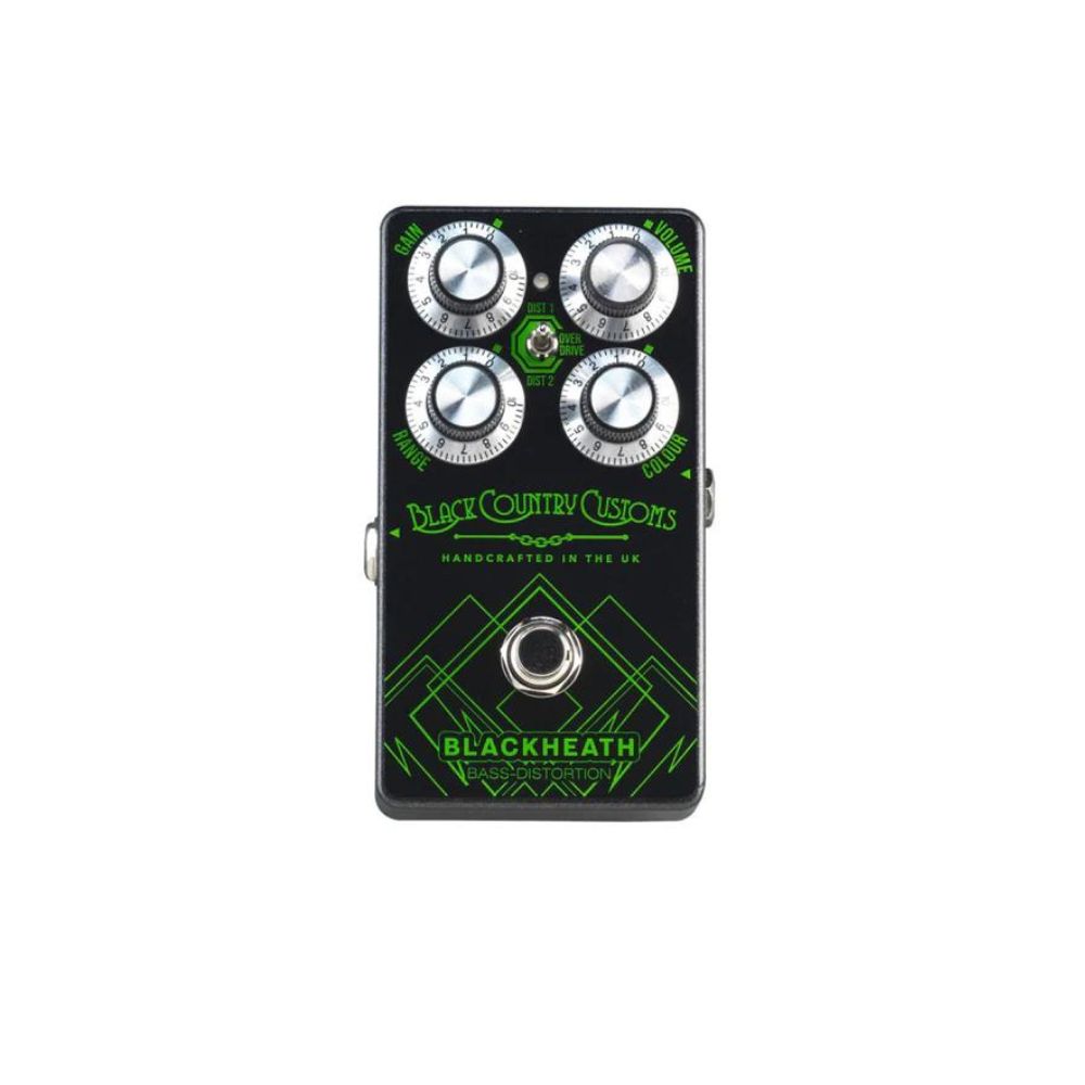 Laney Black Country Customs Blackheath Bass Distortion Pedal Front