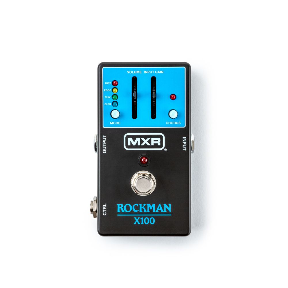 MXR Rockman X100 Analog Tone Processor Preamp Pedal Front