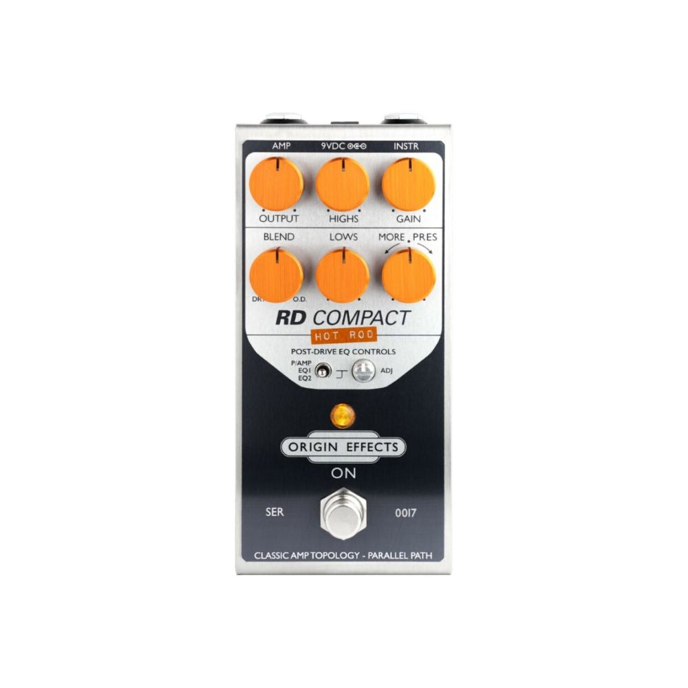 Origin Effects RD Compact Hot Rod Overdrive Pedals