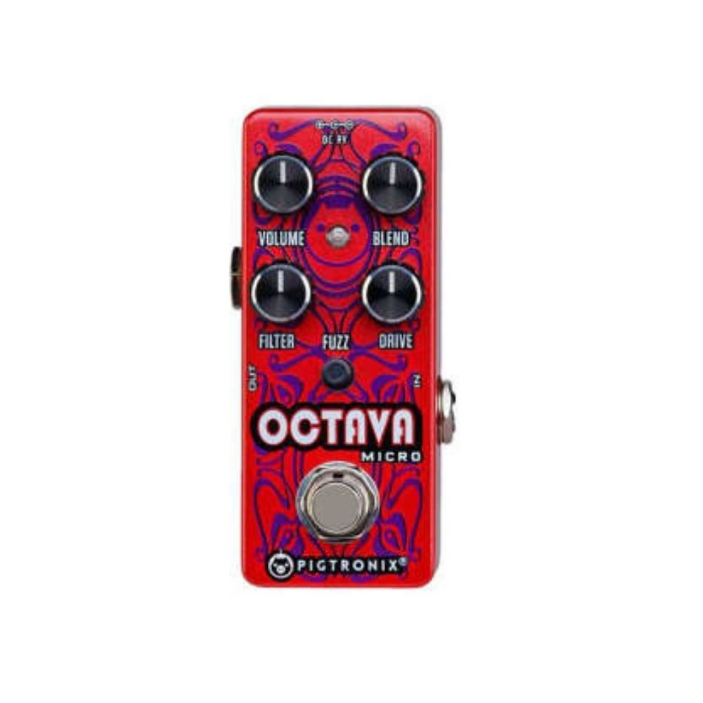 Pigtronix Octava Micro Octave Fuzz &amp; Distortion Guitar Effects Pedal