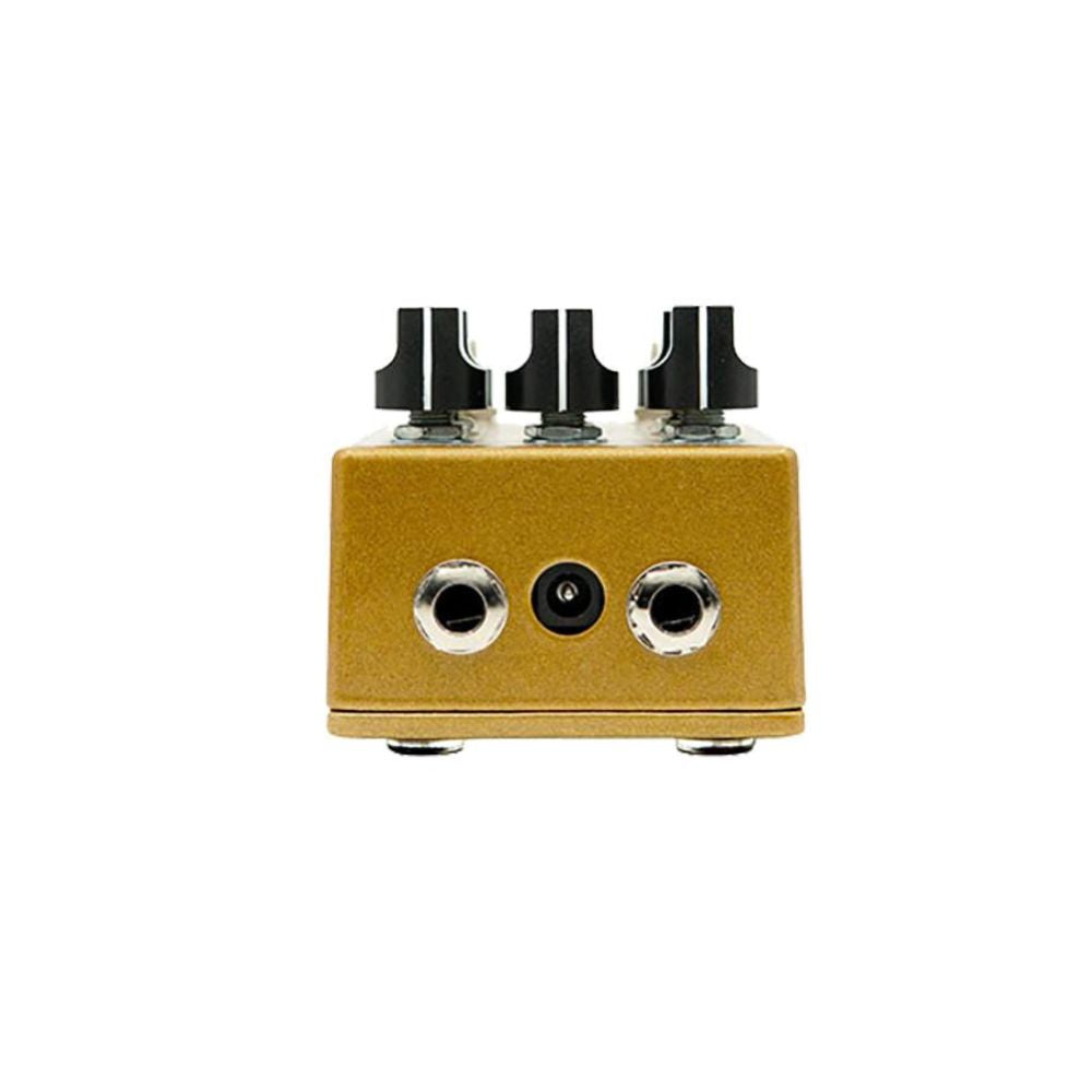 SolidGoldFX EM-III Multi-head Tape-Style Oscillating Delay Pedal, with Octave and Modulation Pedal Rear