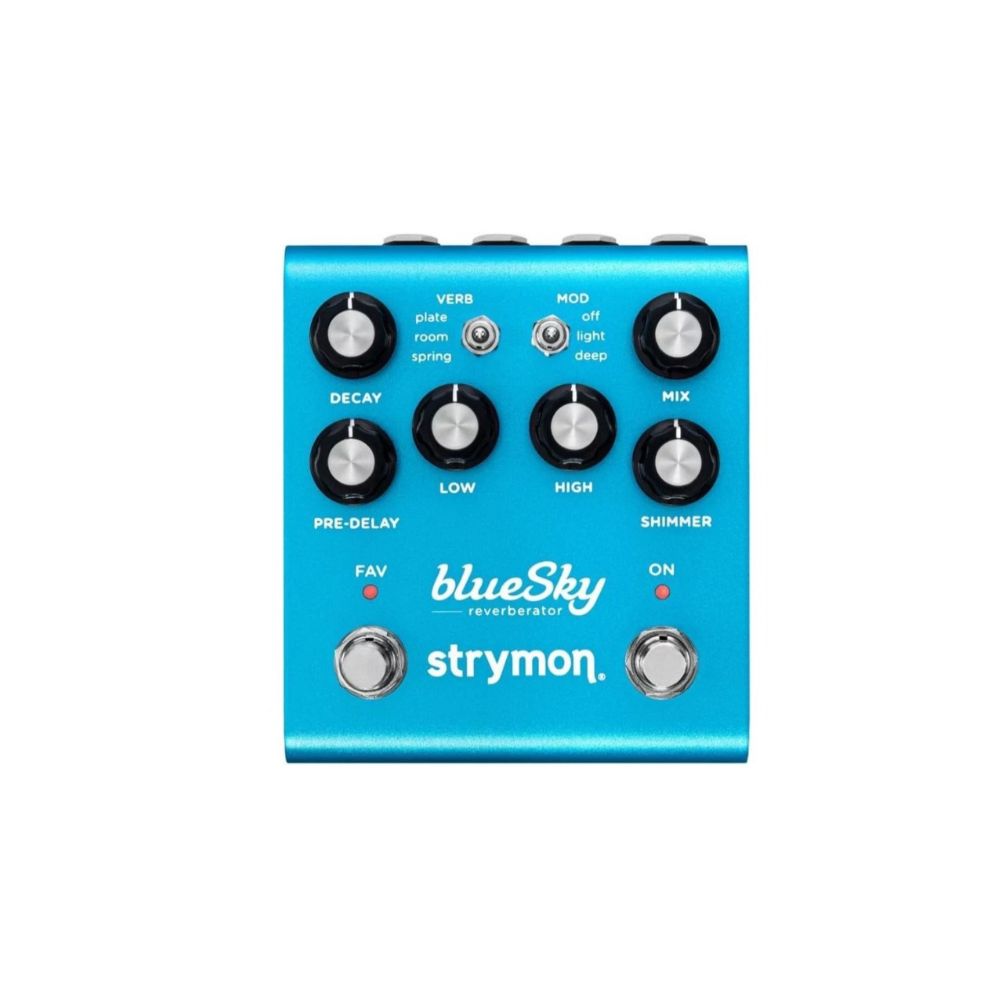 Strymon BlueSky V2 Reverberator Reverb Pedal Front