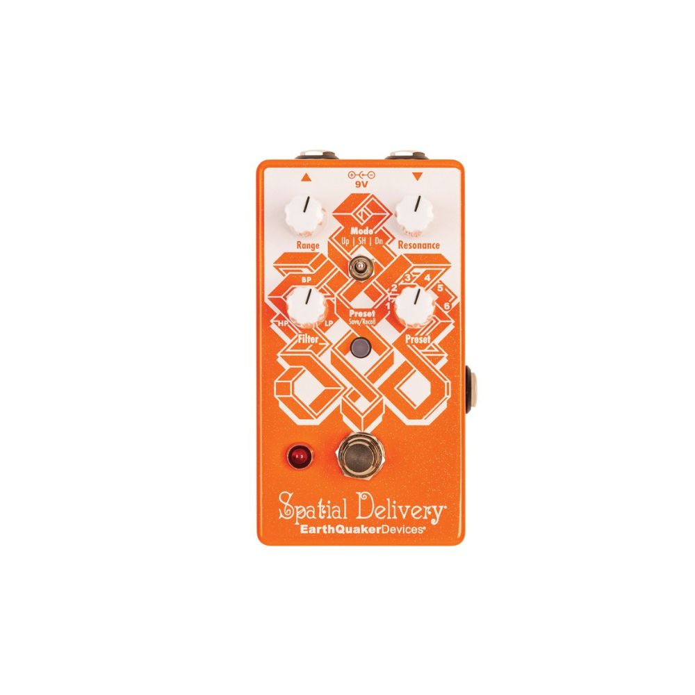 EarthQuaker Devices Spatial Delivery V3 Envelope Filter with Sample & Hold Pedal Front
