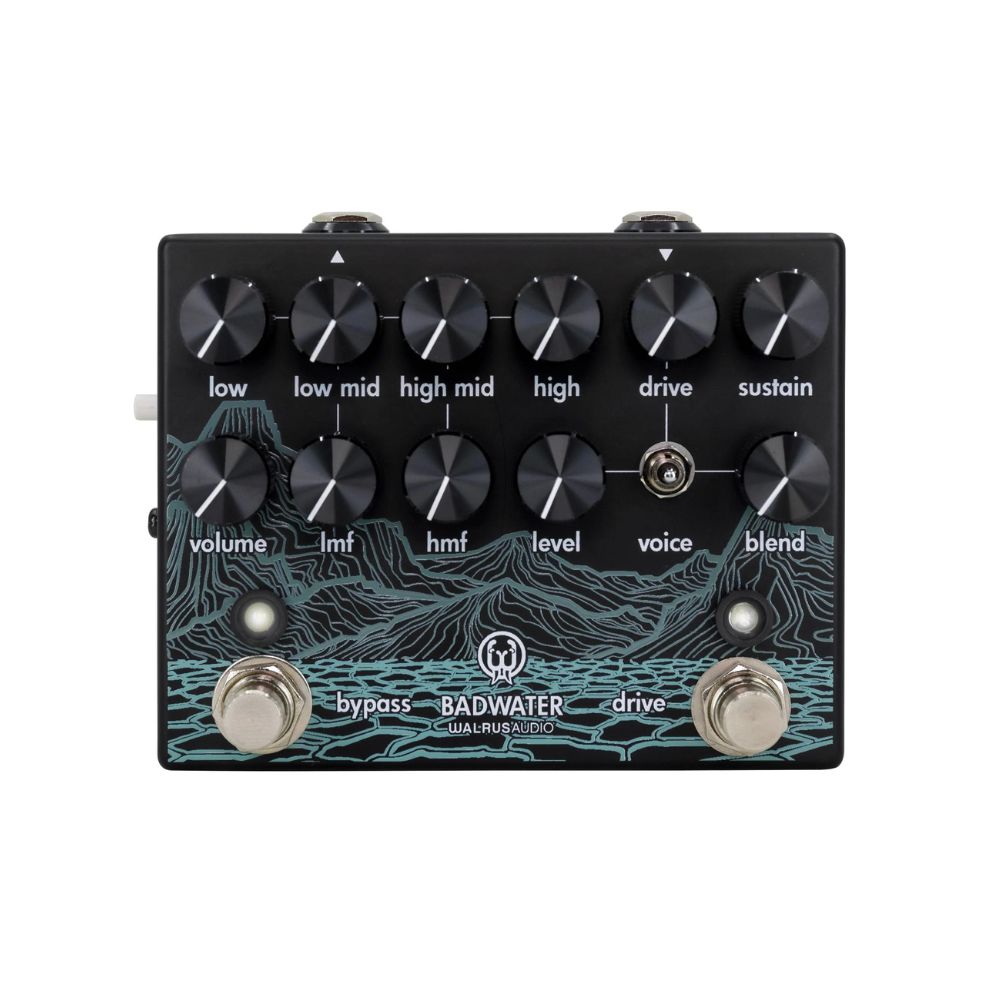 Walrus Badwater Bass Pre-amp and D.I. Pedal