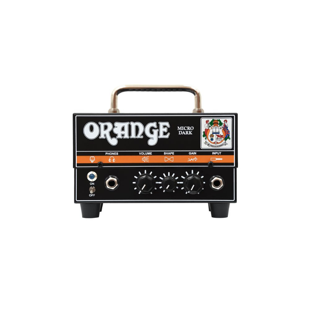 Orange Micro Dark 20W Hybrid Head Front