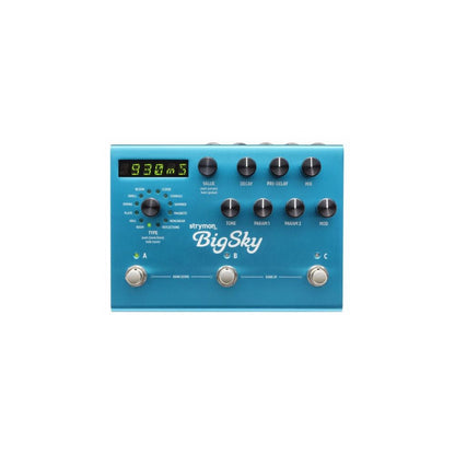 Strymon BigSky Reverberator Reverb Pedal Front