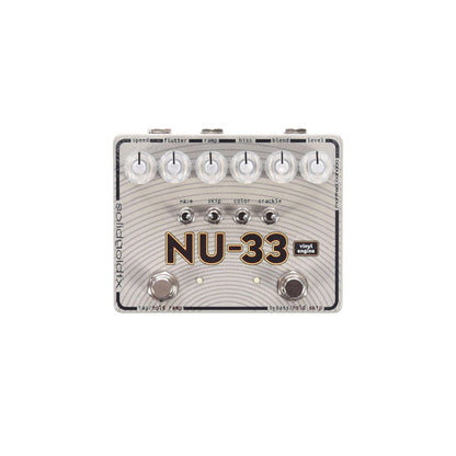 noise generator pedal SolidGoldFX NU-33 Vinyl Engine Chorus/Vibrato pedal with integrated No – Stompbox.in