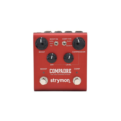 Strymon Compadre Dual Voice Compressor &amp; Boost Pedal Front