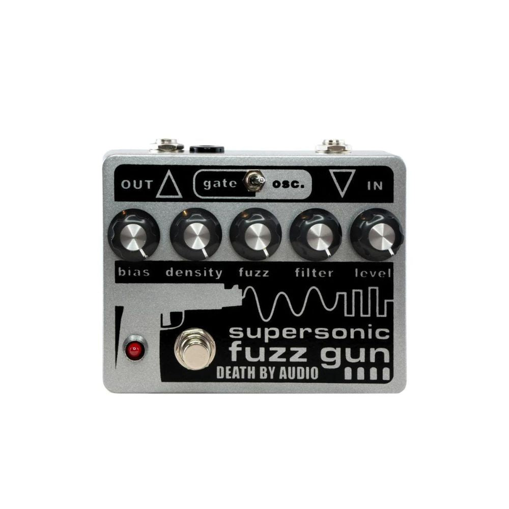 Death By Audio Supersonic Fuzz Gun Pedal