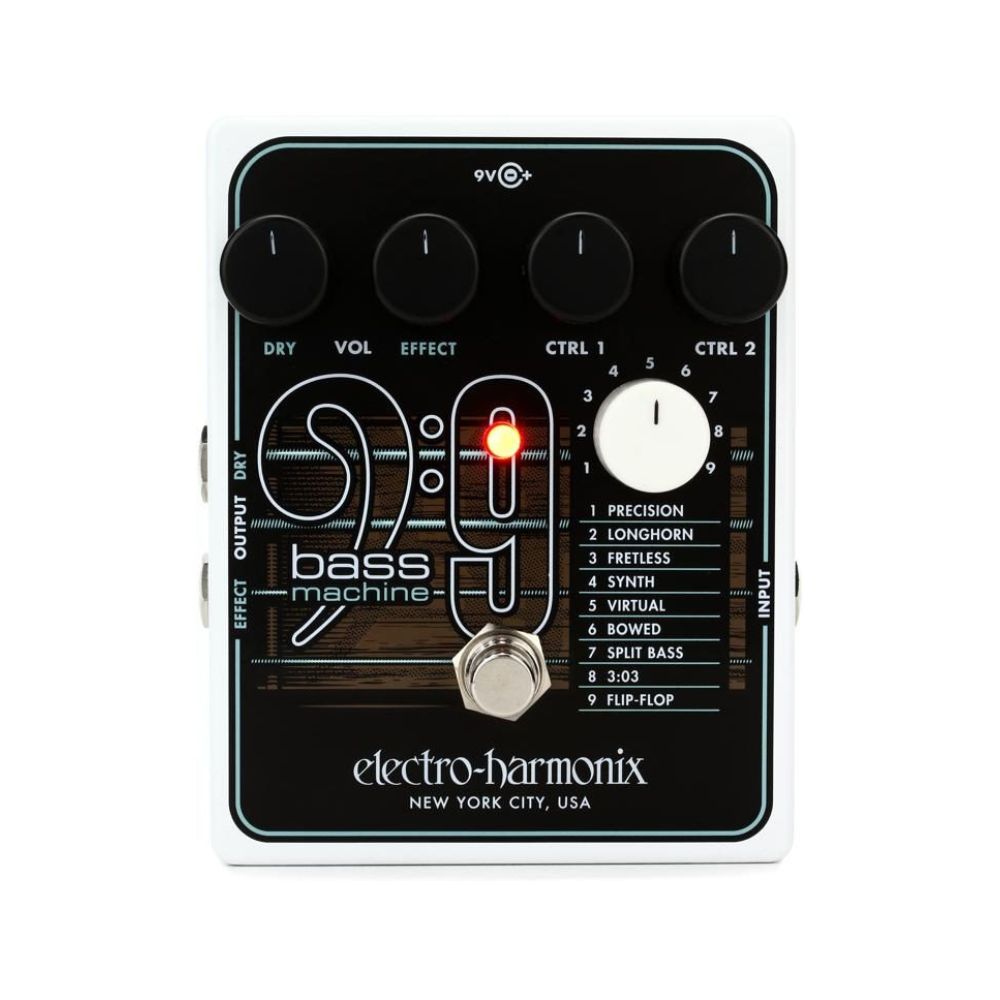 Electro-Harmonix Bass9 Bass Machine Pedal