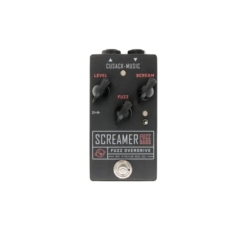 Cusack Music Screamer Fuzz Bass Pedal Front