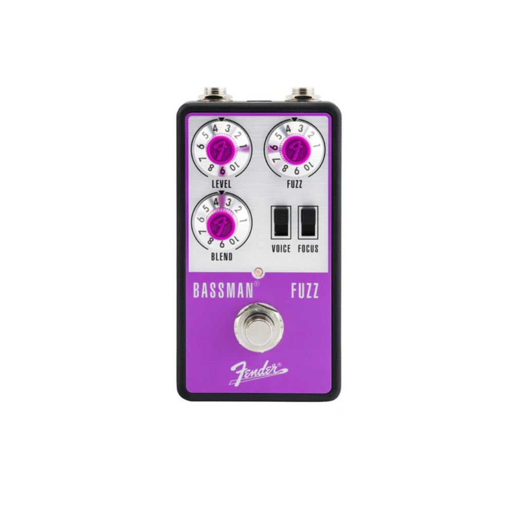 Fender Bassman Fuzz Bass Effect Pedal Front 