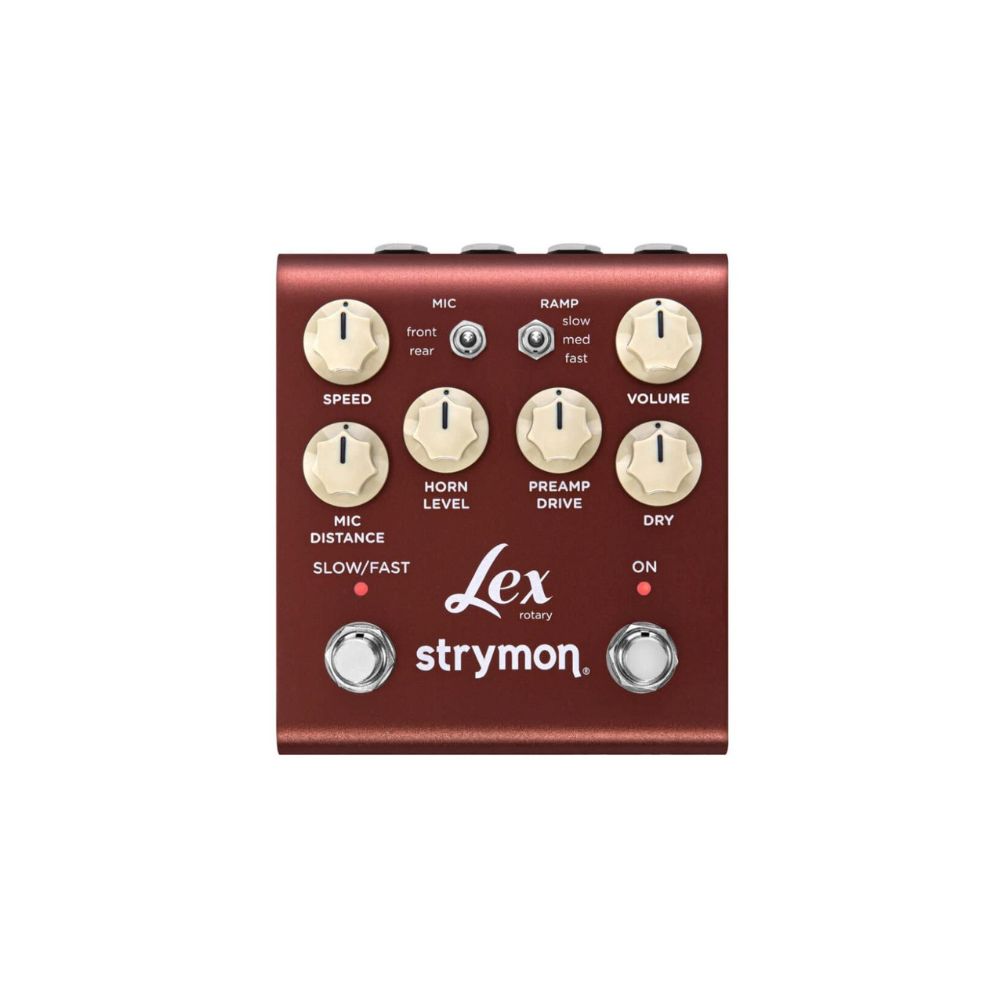 Strymon Lex V2 Rotary Modulation Speaker Simulator Pedal Front