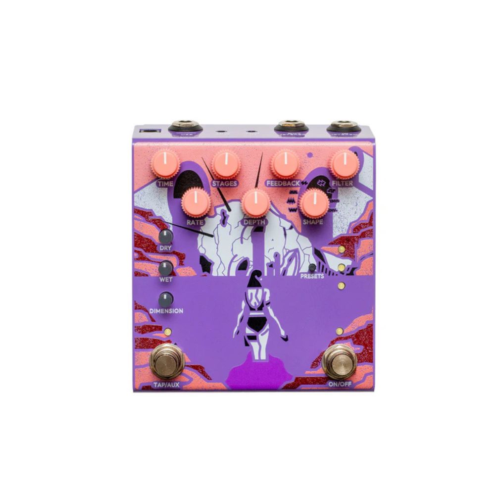 Old Blood Noise Endeavors Bathing Liminal Delay Effect Pedal, Orchid Front