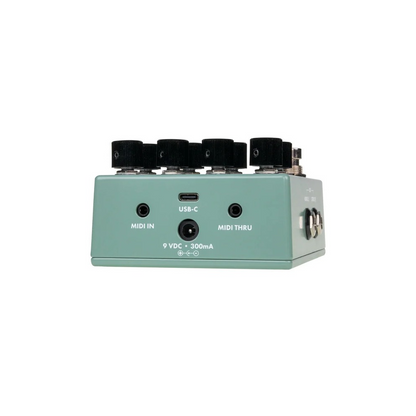 Walrus Audio Lore Reverse Soundscape Generator MKII Reverb Effect Pedal, Green