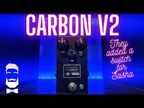 Browne Amplification Carbon V2 Overdrive Effect Pedal, Sky Blue 