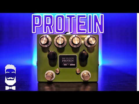 Browne Amplification The Protein Dual Overdrive V3 Effect Pedal, Green