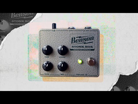 Benson Amps Stonk Box Fuzz Effect Pedal