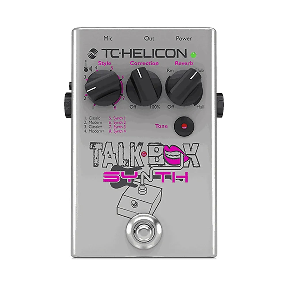 TC Helicon TalkBox Synth Pedal