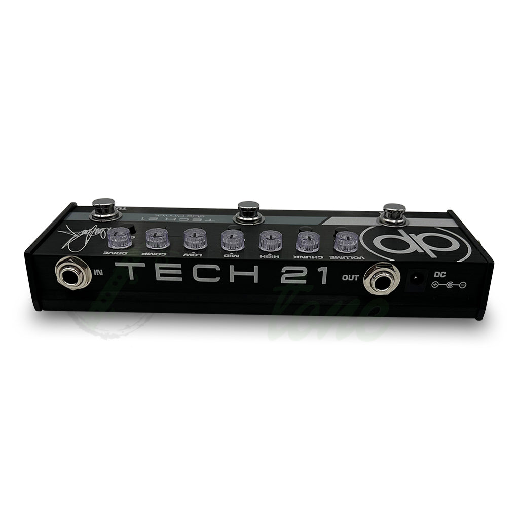 Tech 21 dUg Pinnick Signature Bass Distortion Pedal back