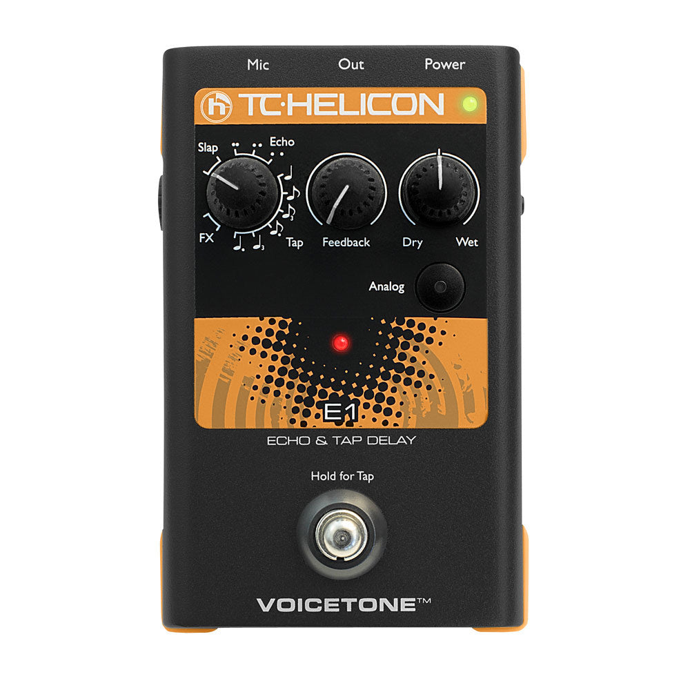 TC Helicon Voicetone E1 Vocals Effects Pedal