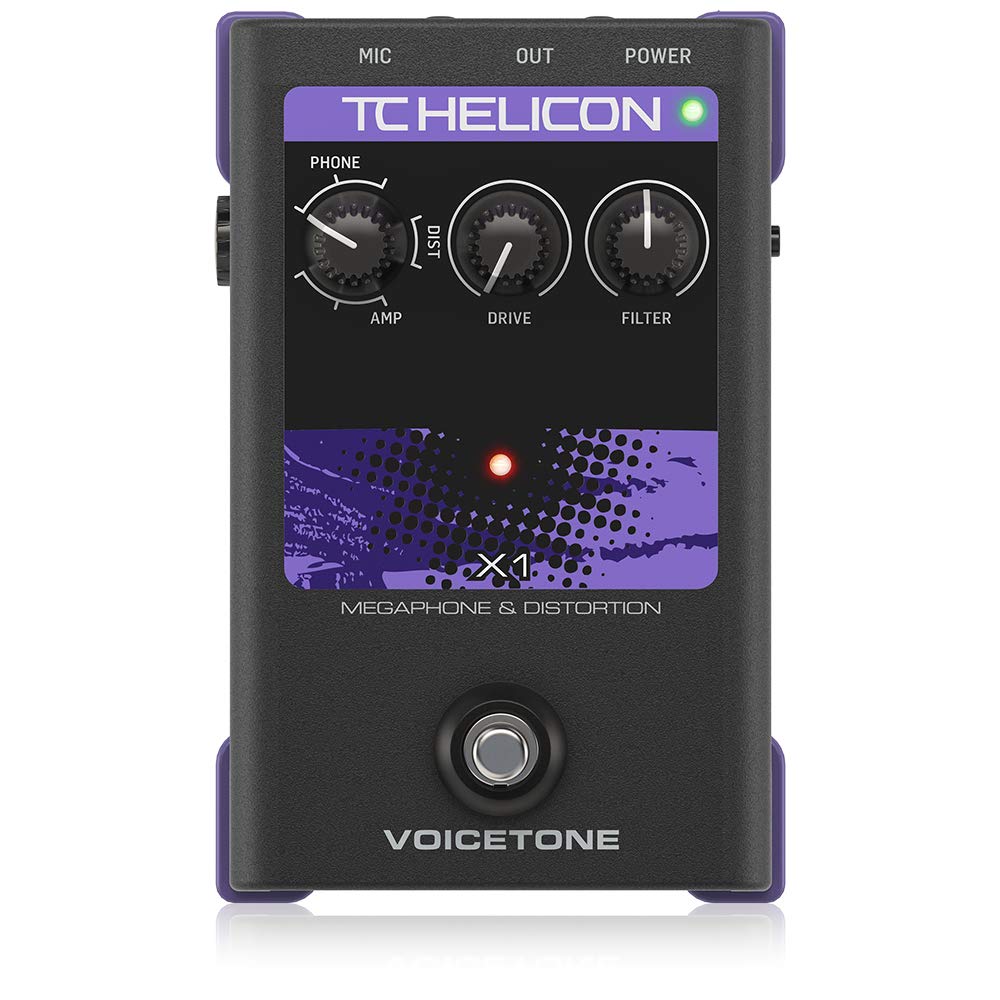 Stomp Ton TC Helicon VoiceTone X1 – Stompbox.in